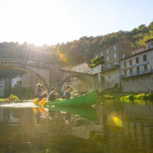 Mazet en canoë sur l'Allier