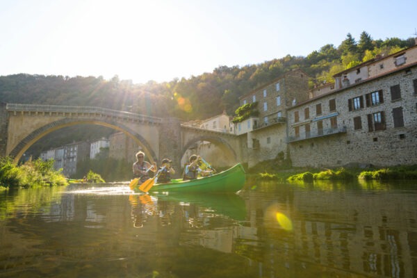 Mazet en canoë sur l'Allier