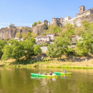 10km en canoë sur l'Allier sur la journée